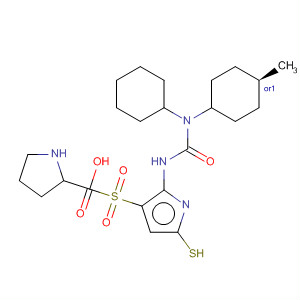 920279-81-8  D-Proline,1-[[2-[[[cyclohexyl(trans-4-methylcyclohexyl)amino]carbonyl]amino]-5-thiazolyl]sulfonyl]-