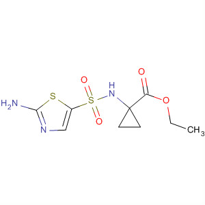 920280-76-8  Cyclopropanecarboxylic acid, 1-[[(2-amino-5-thiazolyl)sulfonyl]amino]-,ethyl ester