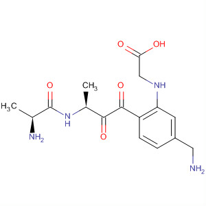 920281-82-9  Glycine, L-alanyl-L-alanyl-4-(aminomethyl)benzoyl-