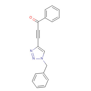 920282-86-6  2-Propyn-1-one, 1-phenyl-3-[1-(phenylmethyl)-1H-1,2,3-triazol-4-yl]-