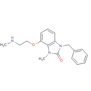 920284-09-9  2H-Benzimidazol-2-one,1,3-dihydro-3-methyl-4-[2-(methylamino)ethoxy]-1-(phenylmethyl)-