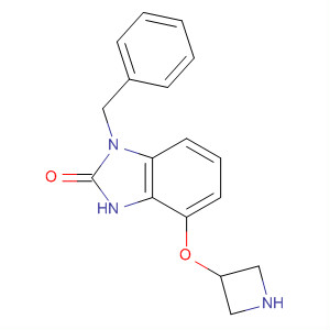 920284-14-6  2H-Benzimidazol-2-one,4-(3-azetidinyloxy)-1,3-dihydro-1-(phenylmethyl)- 920284-14-6  2H-Benzimidazol-2-one,4-(3-azetidinyloxy)-1,3-dihydro-1-(phenylmethyl)-