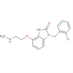 920284-30-6  2H-Benzimidazol-2-one,1-[(2-chlorophenyl)methyl]-1,3-dihydro-4-[2-(methylamino)ethoxy]-