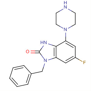 920284-35-1  2H-Benzimidazol-2-one,6-fluoro-1,3-dihydro-1-(phenylmethyl)-4-(1-piperazinyl)- 920284-35-1  2H-Benzimidazol-2-one,6-fluoro-1,3-dihydro-1-(phenylmethyl)-4-(1-piperazinyl)-