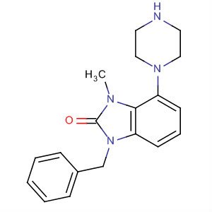 920284-52-2  2H-Benzimidazol-2-one,1,3-dihydro-3-methyl-1-(phenylmethyl)-4-(1-piperazinyl)- 920284-52-2  2H-Benzimidazol-2-one,1,3-dihydro-3-methyl-1-(phenylmethyl)-4-(1-piperazinyl)-