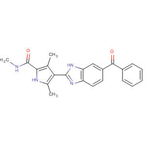 920286-63-1  1H-Pyrrole-2-carboxamide,4-(6-benzoyl-1H-benzimidazol-2-yl)-N,3,5-trimethyl-