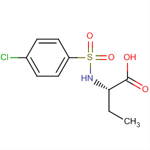 918330-59-3  Butanoic acid, 2-[[(4-chlorophenyl)sulfonyl]amino]-, (2S)-