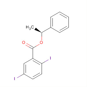 918331-05-2  Benzoic acid, 2,5-diiodo-, (1S)-1-phenylethyl ester