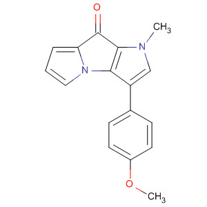 918331-15-4  Pyrrolo[2,3-b]pyrrolizin-8(1H)-one, 3-(4-methoxyphenyl)-1-methyl-