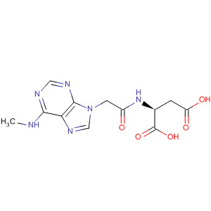 918334-41-5  L-Aspartic acid, N-[2-[6-(methylamino)-9H-purin-9-yl]acetyl]-
