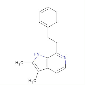 918336-51-3  1H-Pyrrolo[2,3-c]pyridine, 2,3-dimethyl-7-(2-phenylethyl)-