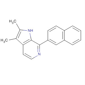 918336-58-0  1H-Pyrrolo[2,3-c]pyridine, 2,3-dimethyl-7-(2-naphthalenyl)-