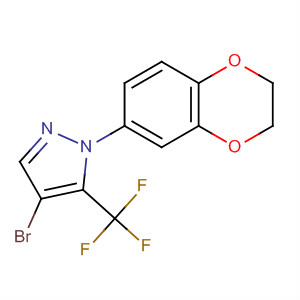 918339-67-0  1H-Pyrazole,4-bromo-1-(2,3-dihydro-1,4-benzodioxin-6-yl)-5-(trifluoromethyl)-
