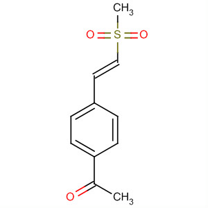 918341-02-3  Ethanone, 1-[4-[(1E)-2-(methylsulfonyl)ethenyl]phenyl]-