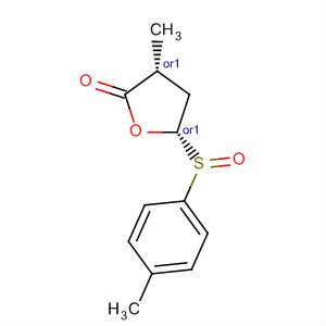 918404-17-8  2(3H)-Furanone, dihydro-3-methyl-5-[(4-methylphenyl)sulfinyl]-,(3R,5S)-rel-