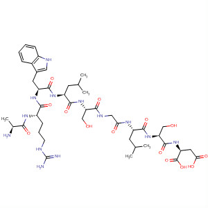 918407-08-6  L-Aspartic acid,L-alanyl-L-arginyl-L-tryptophyl-L-leucyl-L-serylglycyl-L-leucyl-L-seryl-