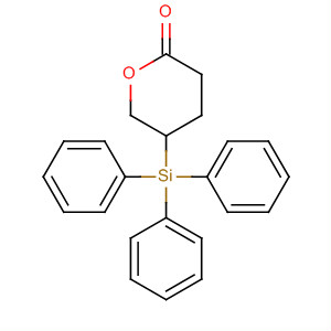 918422-63-6  2H-Pyran-2-one, tetrahydro-5-(triphenylsilyl)-