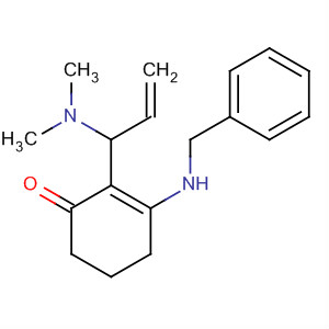 918428-17-8  2-Cyclohexen-1-one,2-[1-(dimethylamino)-2-propen-1-yl]-3-[(phenylmethyl)amino]-