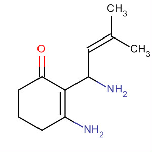 918428-18-9  2-Cyclohexen-1-one, 3-amino-2-(1-amino-3-methyl-2-buten-1-yl)-