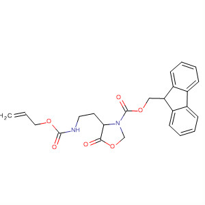 918428-73-6  3-Oxazolidinecarboxylic acid,5-oxo-4-[2-[[(2-propen-1-yloxy)carbonyl]amino]ethyl]-,9H-fluoren-9-ylmethyl ester, (4S)-