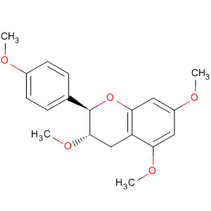 918428-89-4  2H-1-Benzopyran, 3,4-dihydro-3,5,7-trimethoxy-2-(4-methoxyphenyl)-,(2R,3S)-