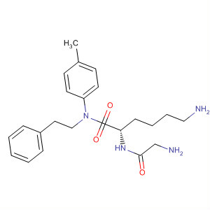 918435-95-7  L-Lysinamide, N-(2-phenylethyl)glycyl-N-(4-methylphenyl)-