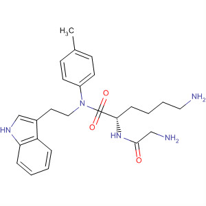 918435-96-8  L-Lysinamide, N-[2-(1H-indol-3-yl)ethyl]glycyl-N-(4-methylphenyl)-
