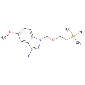 918440-12-7  1H-Indazole, 3-iodo-5-methoxy-1-[[2-(trimethylsilyl)ethoxy]methyl]-