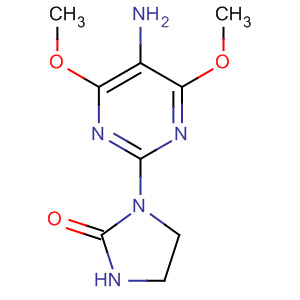 918445-43-9  2-Imidazolidinone, 1-(5-amino-4,6-dimethoxy-2-pyrimidinyl)-