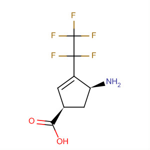 918452-11-6  2-Cyclopentene-1-carboxylic acid,4-amino-3-(1,1,2,2,2-pentafluoroethyl)-, (1R,4S)-