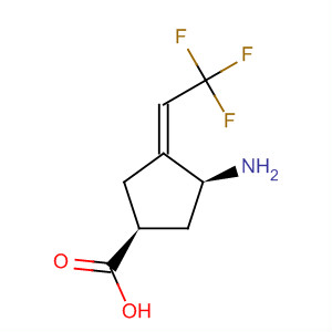 918452-12-7  Cyclopentanecarboxylic acid, 3-amino-4-(2,2,2-trifluoroethylidene)-,(1S,3S,3Z)-