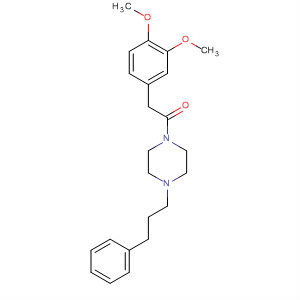 918479-70-6  Ethanone, 2-(3,4-dimethoxyphenyl)-1-[4-(3-phenylpropyl)-1-piperazinyl]-