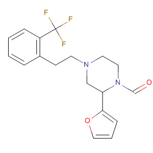 918479-82-0  Methanone, 2-furanyl[4-[2-[2-(trifluoromethyl)phenyl]ethyl]-1-piperazinyl]-