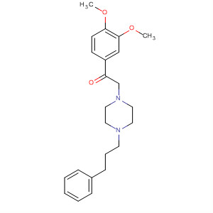 918480-87-2  Ethanone, 1-(3,4-dimethoxyphenyl)-2-[4-(3-phenylpropyl)-1-piperazinyl]-
