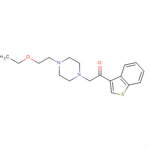 918481-82-0  Ethanone, 1-benzo[b]thien-3-yl-2-[4-(2-ethoxyethyl)-1-piperazinyl]-