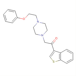 918482-24-3  Ethanone, 1-benzo[b]thien-3-yl-2-[4-(2-phenoxyethyl)-1-piperazinyl]-