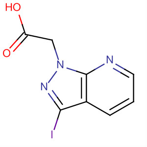 918485-22-0  1H-Pyrazolo[3,4-b]pyridine-1-acetic acid, 3-iodo-