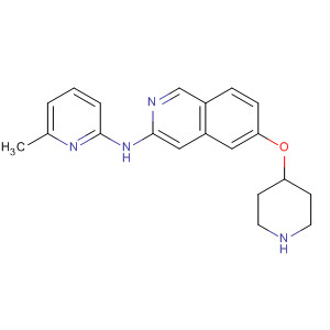 918490-80-9  3-Isoquinolinamine, N-(6-methyl-2-pyridinyl)-6-(4-piperidinyloxy)-