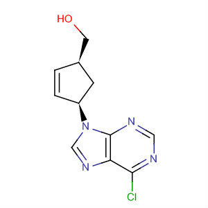 918492-98-5  2-Cyclopentene-1-methanol, 4-(6-chloro-9H-purin-9-yl)-, (1S,4R)-