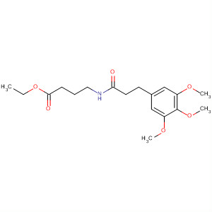 918494-46-9  Butanoic acid, 4-[[1-oxo-3-(3,4,5-trimethoxyphenyl)propyl]amino]-, ethylester