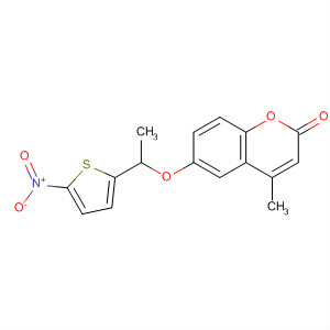 918497-91-3  2H-1-Benzopyran-2-one, 4-methyl-6-[1-(5-nitro-2-thienyl)ethoxy]-