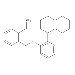 918500-12-6  Naphthalene, [[(ethenylphenyl)methoxy]phenyl]decahydro-