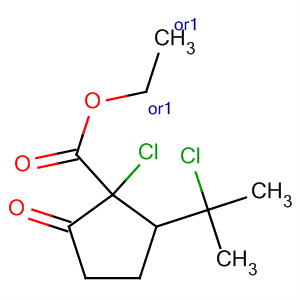 918503-26-1  Cyclopentanecarboxylic acid,1-chloro-2-(1-chloro-1-methylethyl)-5-oxo-, ethyl ester, (1R,2R)-rel-
