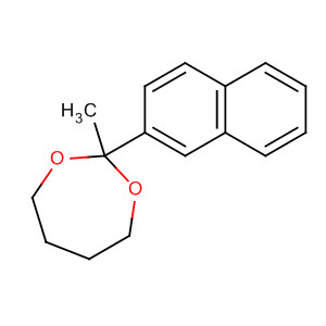 918525-10-7  1,3-Dioxepane, 2-methyl-2-(2-naphthalenyl)-