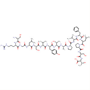 918528-15-1  L-Threonine,L-seryl-L-arginylglycyl-L-leucyl-L-seryl-L-valyl-L-tyrosyl-L-threonyl-L-alanyl-L-prolyl-L-valyl-L-phenylalanyl-L-leucyl-L-prolyl-L-seryl-