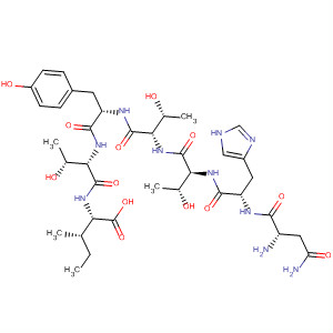 918529-19-8  L-Isoleucine,L-asparaginyl-L-histidyl-L-threonyl-L-threonyl-L-tyrosyl-L-threonyl-