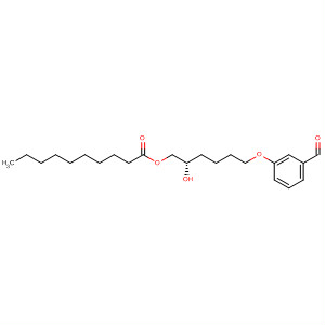 918531-74-5  Decanoic acid, (2S)-6-(3-formylphenoxy)-2-hydroxyhexyl ester