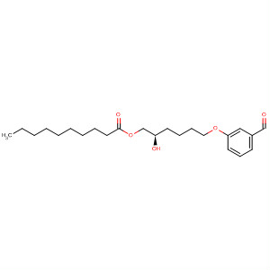 918531-75-6  Decanoic acid, (2R)-6-(3-formylphenoxy)-2-hydroxyhexyl ester