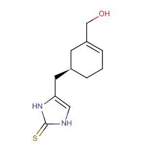 918534-51-7  2H-Imidazole-2-thione,1,3-dihydro-4-[[(1R)-3-(hydroxymethyl)-3-cyclohexen-1-yl]methyl]-