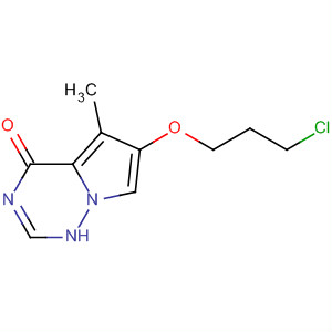 918537-43-6  Pyrrolo[2,1-f][1,2,4]triazin-4(1H)-one, 6-(3-chloropropoxy)-5-methyl-